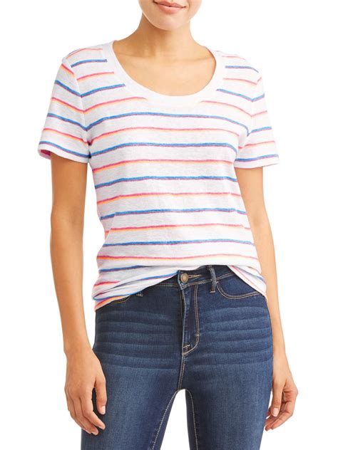 Striped cotton T